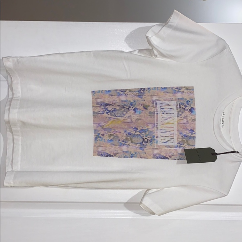 ALL SAINTS malox boyfriend tee NWT